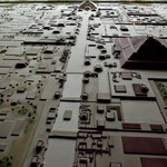 Modell der Stadt wie sie vor 1.500 Jahren ausgesehen hat