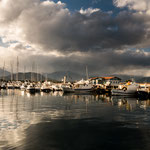 was für tolle Spiegelung dieses wunderbaren Himmels