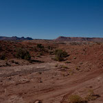 Die "Willow Spring Rd" durch die Wüste Utahs