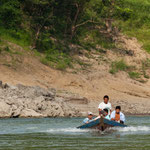 der Warenverkehr zwischen Guatemala und Mexiko ohne irgendeine Grenze