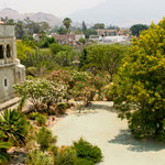 .....und hat einen riesigen Garten mit allen heimischen Bäumen und Pflanzen