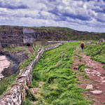 ....auch hier wieder die grandiose Küste Irlands...