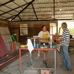 In der Werkstatt von Calvin....