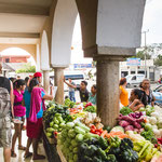 ....und dann sind alle zu Gemüsestand "geflüchtet".....