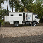 Unser Stellplatz beim Hotel "Lana Juana"....