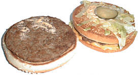 Hackfleisch / Gehacktes, Gurke / Gewürzgurke, Salat / Blattsalat - Vitamine, Ballaststoffe und viele Kohlehydrate, also Kalorien