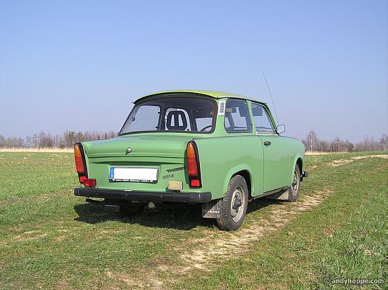Trabant von rechts hinten